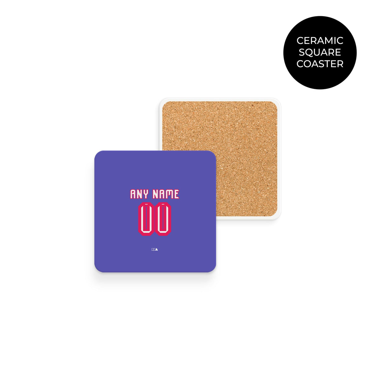 Coaster with the Bournemouth 2026-27 Goalkeeper football shirt design by RIPA Football