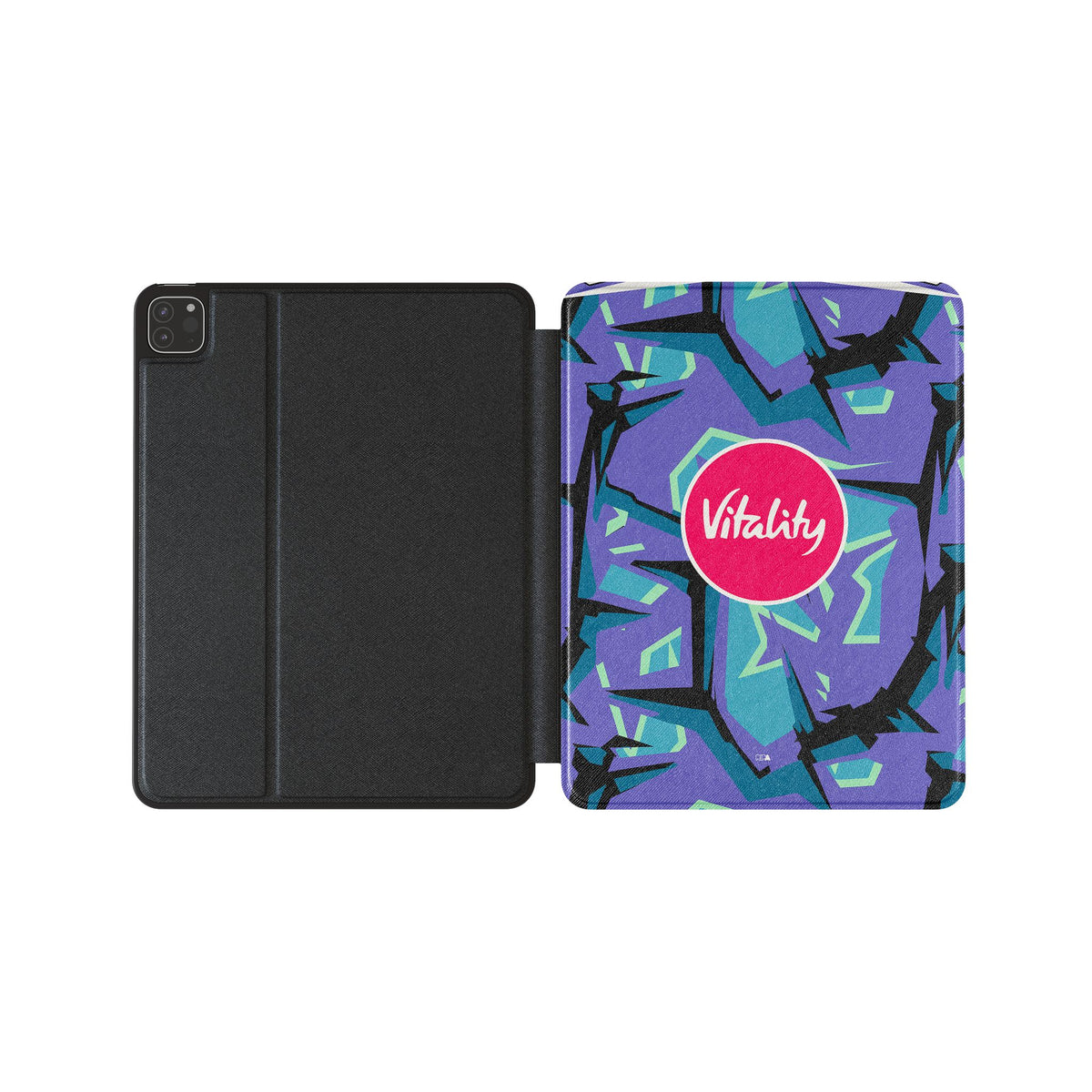 iPad case with the Bournemouth 2026-27 Goalkeeper football shirt design by RIPA Football
