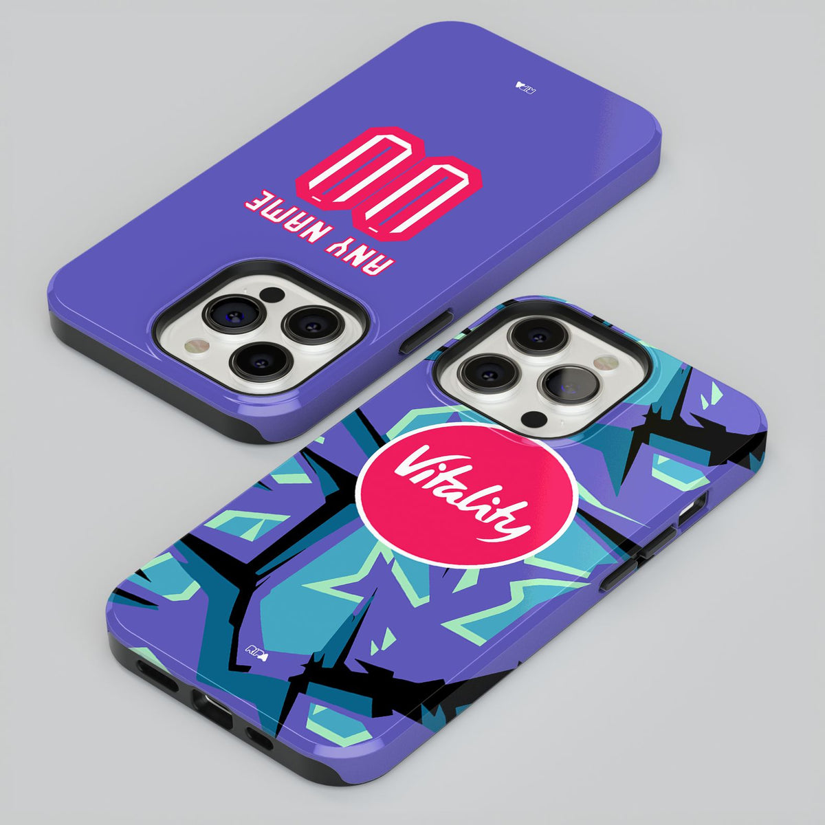 Phone case with the Bournemouth 2026-27 Goalkeeper football shirt design by RIPA Football