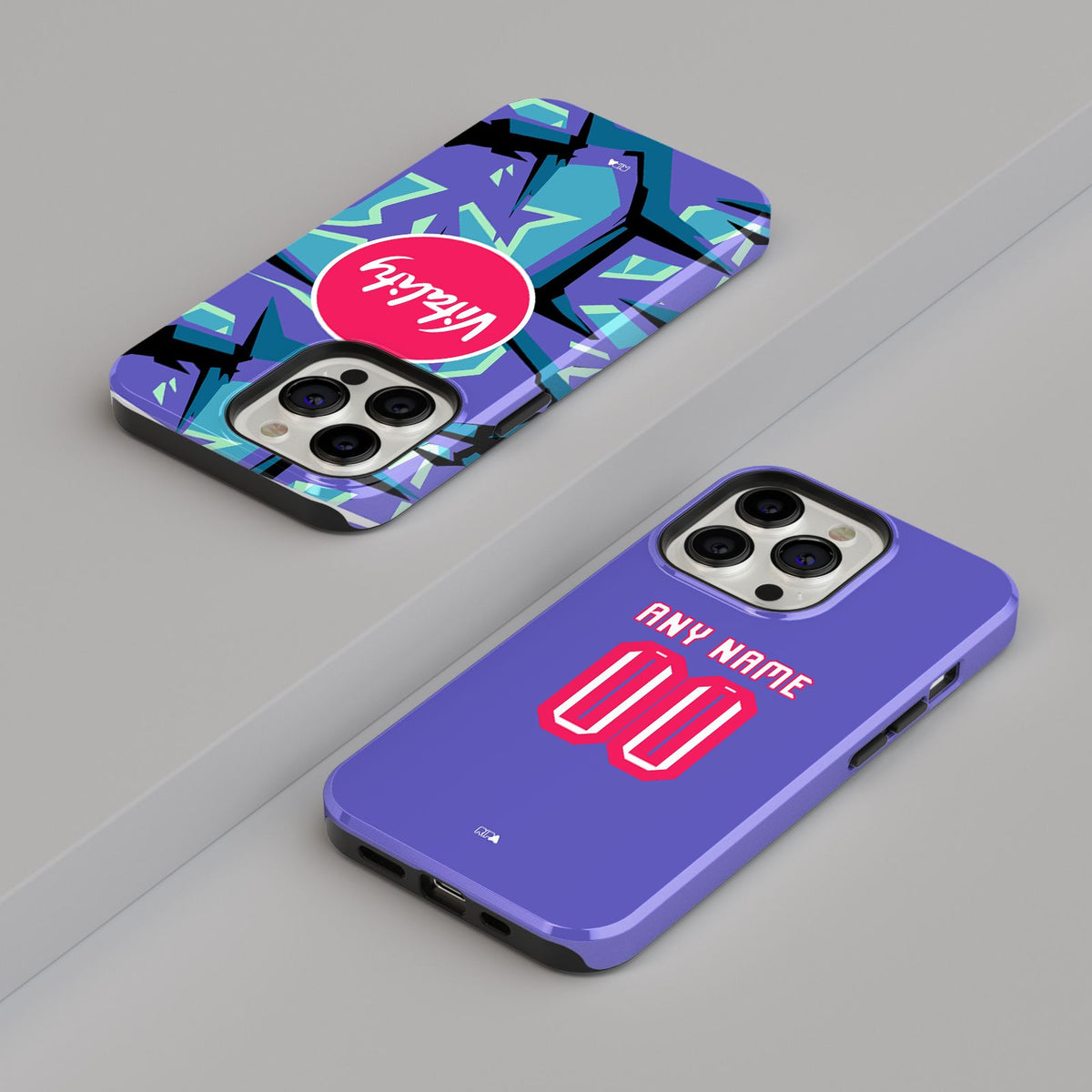Phone case with the Bournemouth 2026-27 Goalkeeper football shirt design by RIPA Football