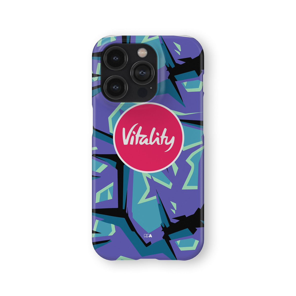 Phone case with the Bournemouth 2026-27 Goalkeeper football shirt design by RIPA Football