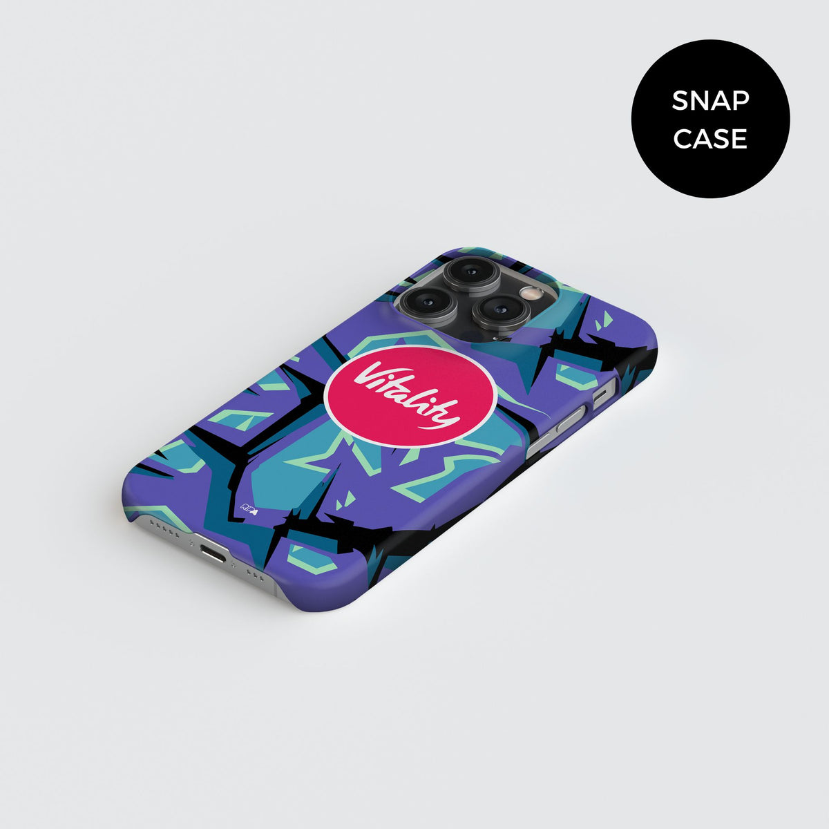 Phone case with the Bournemouth 2026-27 Goalkeeper football shirt design by RIPA Football