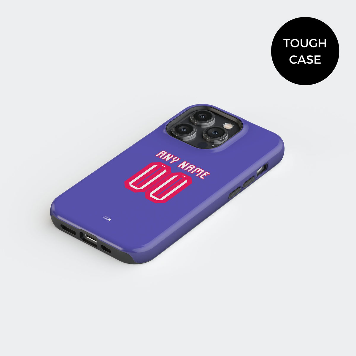 Phone case with the Bournemouth 2026-27 Goalkeeper football shirt design by RIPA Football
