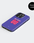 Phone case with the Bournemouth 2026-27 Goalkeeper football shirt design by RIPA Football