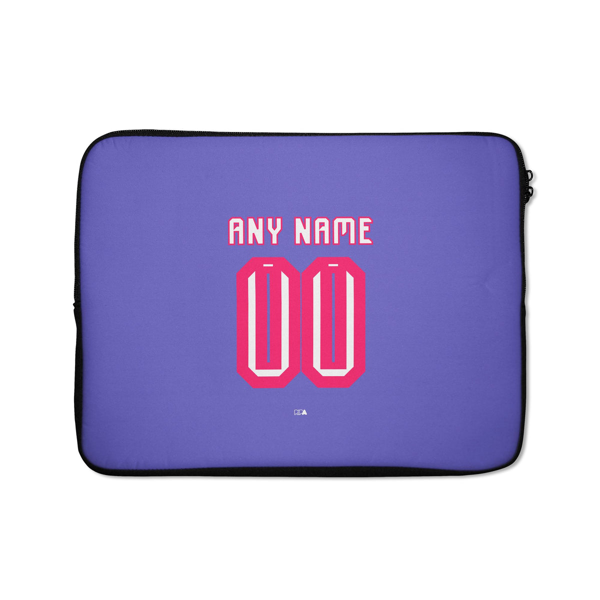 Laptop sleeve with the Bournemouth 2026-27 Goalkeeper football shirt design by RIPA Football