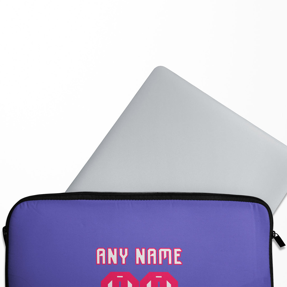 Laptop sleeve with the Bournemouth 2026-27 Goalkeeper football shirt design by RIPA Football