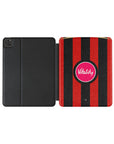 iPad case with the Bournemouth 2026-27 Home football shirt design by RIPA Football