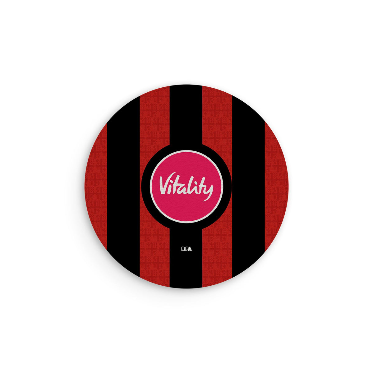 Mouse pad with the Bournemouth 2026-27 Home football shirt design by RIPA Football