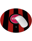 Mouse pad with the Bournemouth 2026-27 Home football shirt design by RIPA Football