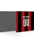 Mouse pad with the Bournemouth 2026-27 Home football shirt design by RIPA Football