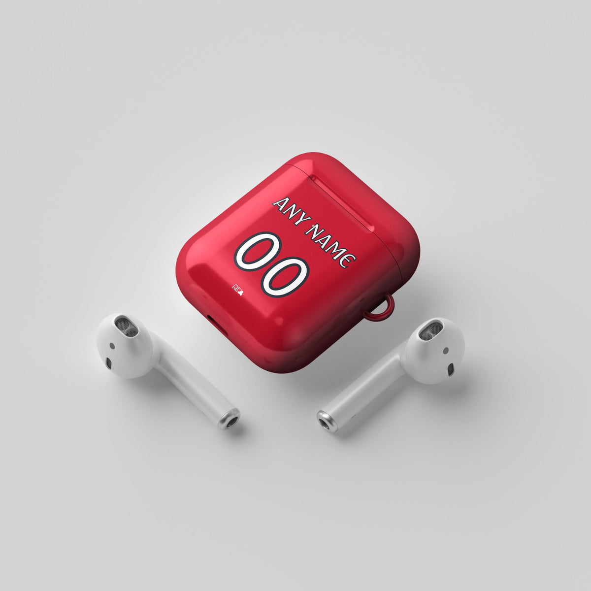 AirPods case with the Celta Vigo 2026-27 Third football shirt design by RIPA Football