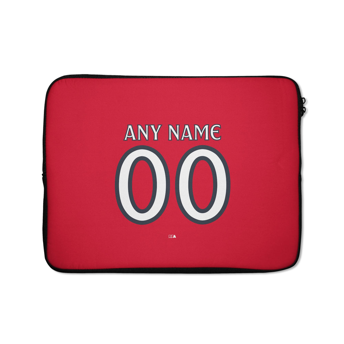 Laptop sleeve with the Celta Vigo 2026-27 Third football shirt design by RIPA Football