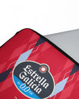 Laptop sleeve with the Celta Vigo 2026-27 Third football shirt design by RIPA Football
