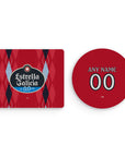 Mouse pad with the Celta Vigo 2026-27 Third football shirt design by RIPA Football