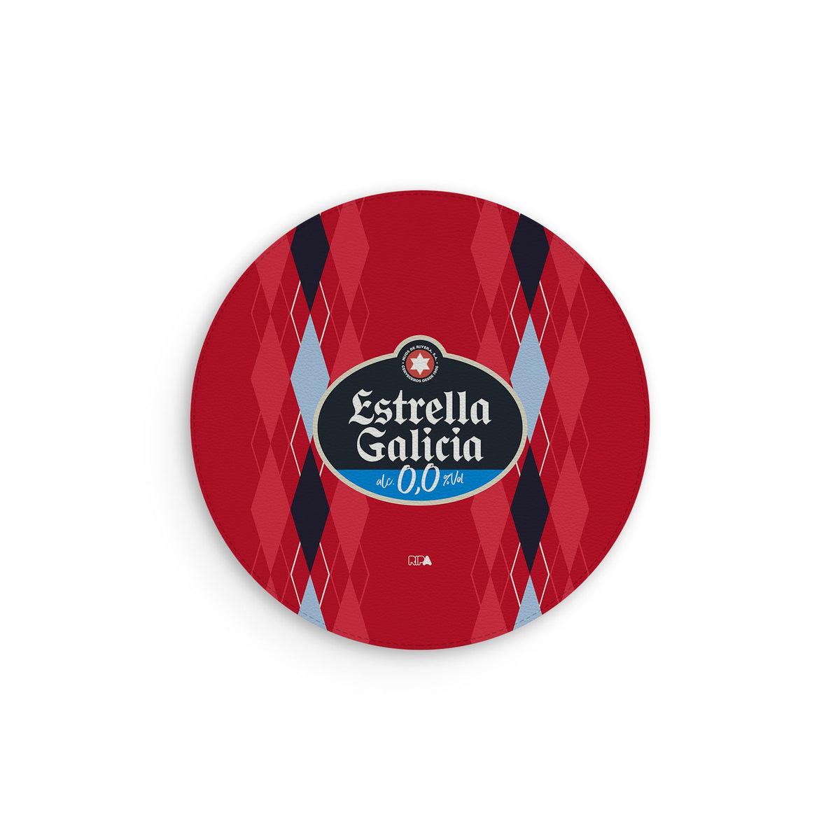 Mouse pad with the Celta Vigo 2026-27 Third football shirt design by RIPA Football