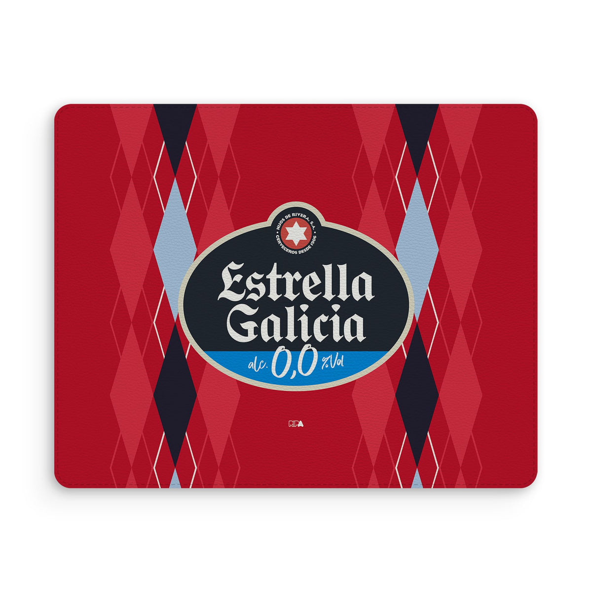 Mouse pad with the Celta Vigo 2026-27 Third football shirt design by RIPA Football