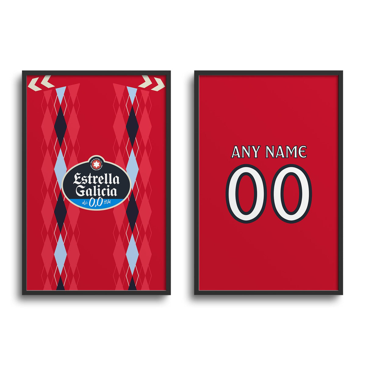Print with the Celta Vigo 2026-27 Third football shirt design by RIPA Football