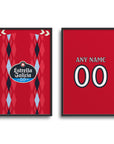 Print with the Celta Vigo 2026-27 Third football shirt design by RIPA Football