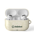 AirPods case with the Celtic 2026-27 Third football shirt design by RIPA Football