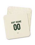 Coaster with the Celtic 2026-27 Third football shirt design by RIPA Football