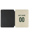 iPad case with the Celtic 2026-27 Third football shirt design by RIPA Football