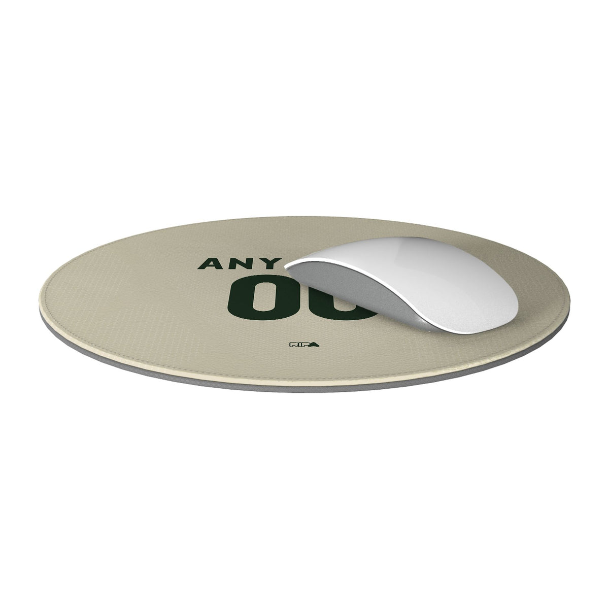 Mouse pad with the Celtic 2026-27 Third football shirt design by RIPA Football