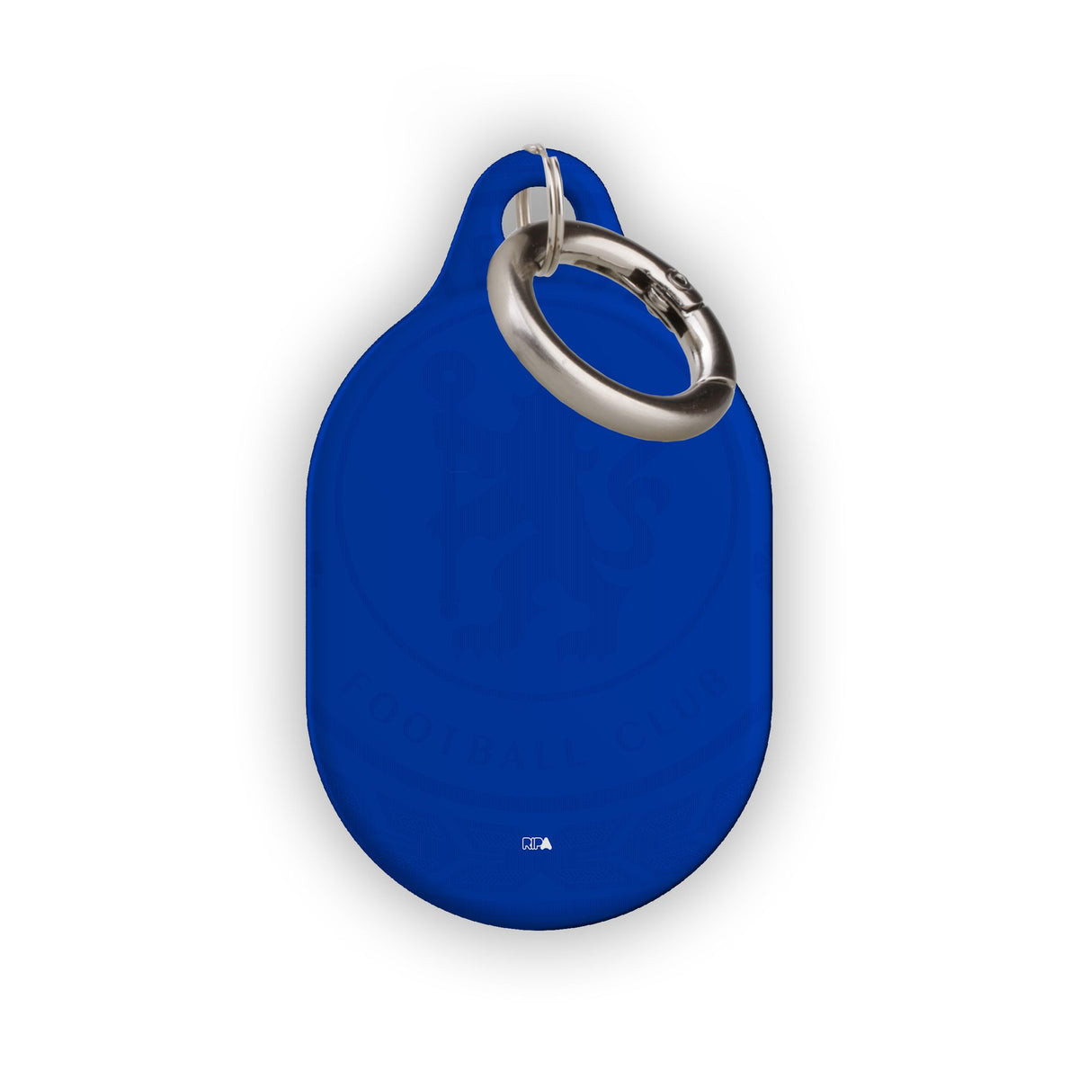 AirTag holder with the Chelsea 2026-27 Home football shirt design by RIPA Football