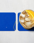 Coaster with the Chelsea 2026-27 Home football shirt design by RIPA Football