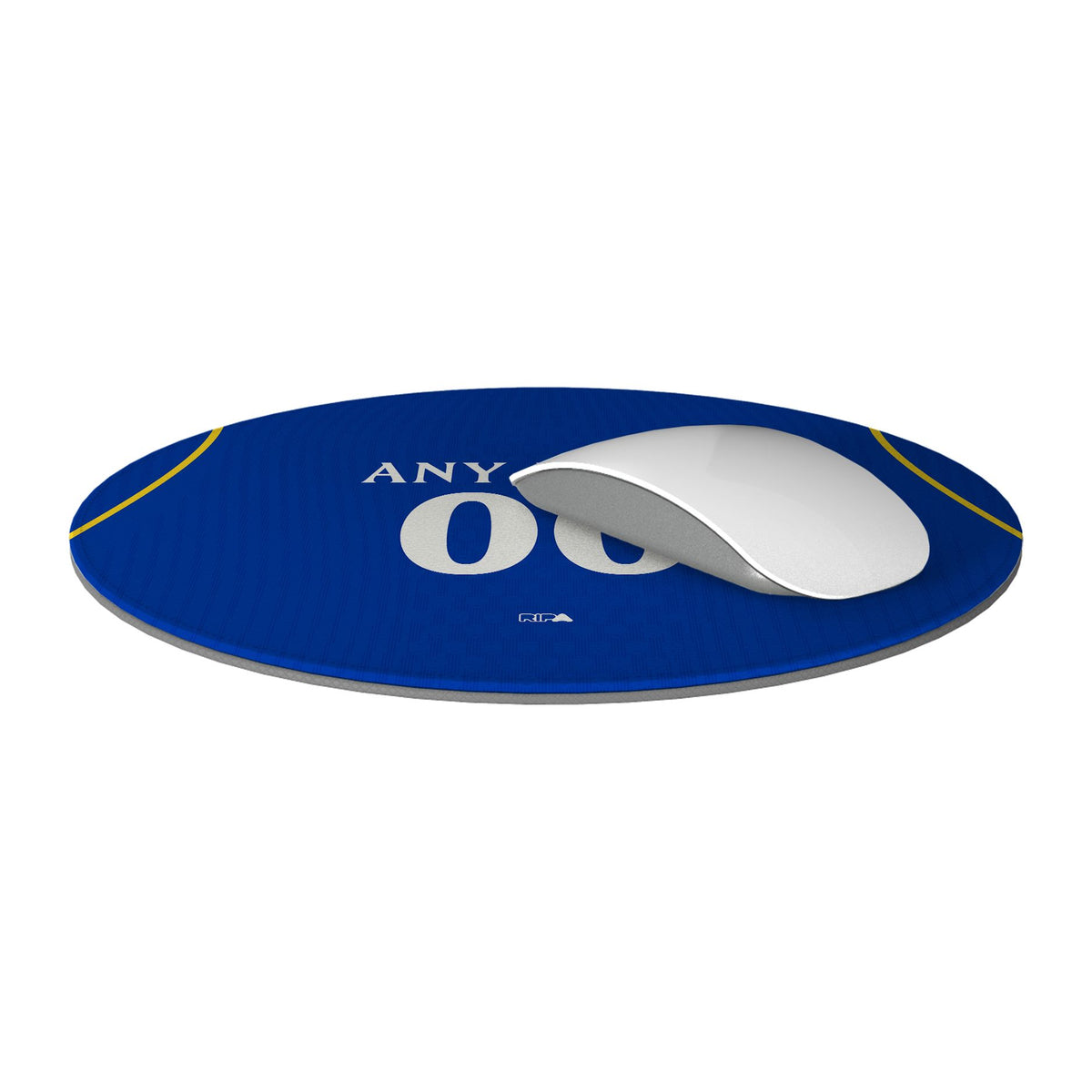 Mouse pad with the Chelsea 2026-27 Home football shirt design by RIPA Football