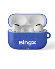 AirPods case with the Chelsea 2026-27 Prematch football shirt design by RIPA Football
