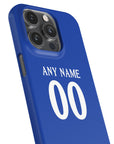 Phone case with the Chelsea 2026-27 Prematch football shirt design by RIPA Football