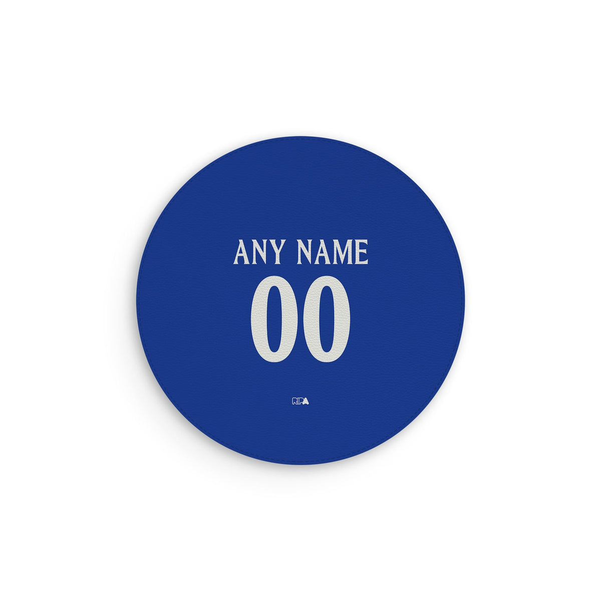 Mouse pad with the Chelsea 2026-27 Prematch football shirt design by RIPA Football