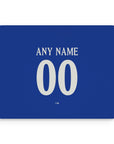 Mouse pad with the Chelsea 2026-27 Prematch football shirt design by RIPA Football