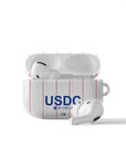 AirPods case with the Chelsea 2026-27 Third football shirt design by RIPA Football