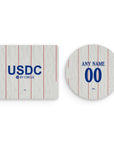 Mouse pad with the Chelsea 2026-27 Third football shirt design by RIPA Football