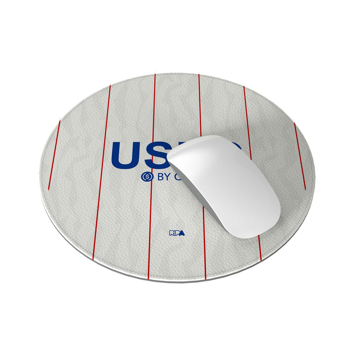 Mouse pad with the Chelsea 2026-27 Third football shirt design by RIPA Football