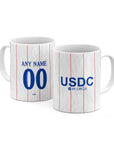 Mug with the Chelsea 2026-27 Third football shirt design by RIPA Football