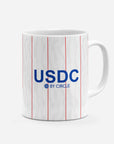 Mug with the Chelsea 2026-27 Third football shirt design by RIPA Football