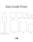 a diagram of a size guide for a mannequin