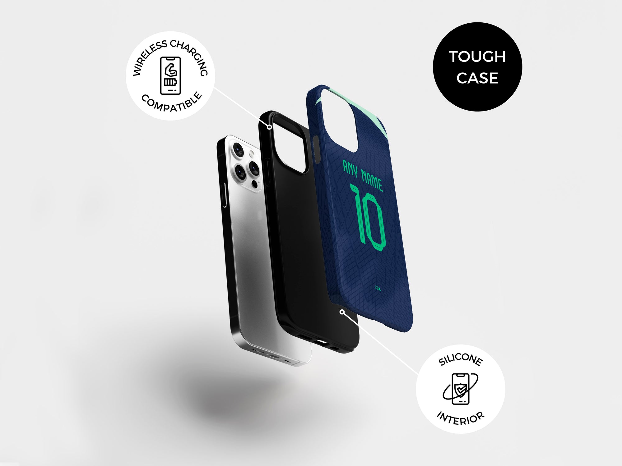 Australia Socceroos 2022 World Cup Away Kit Phone Case