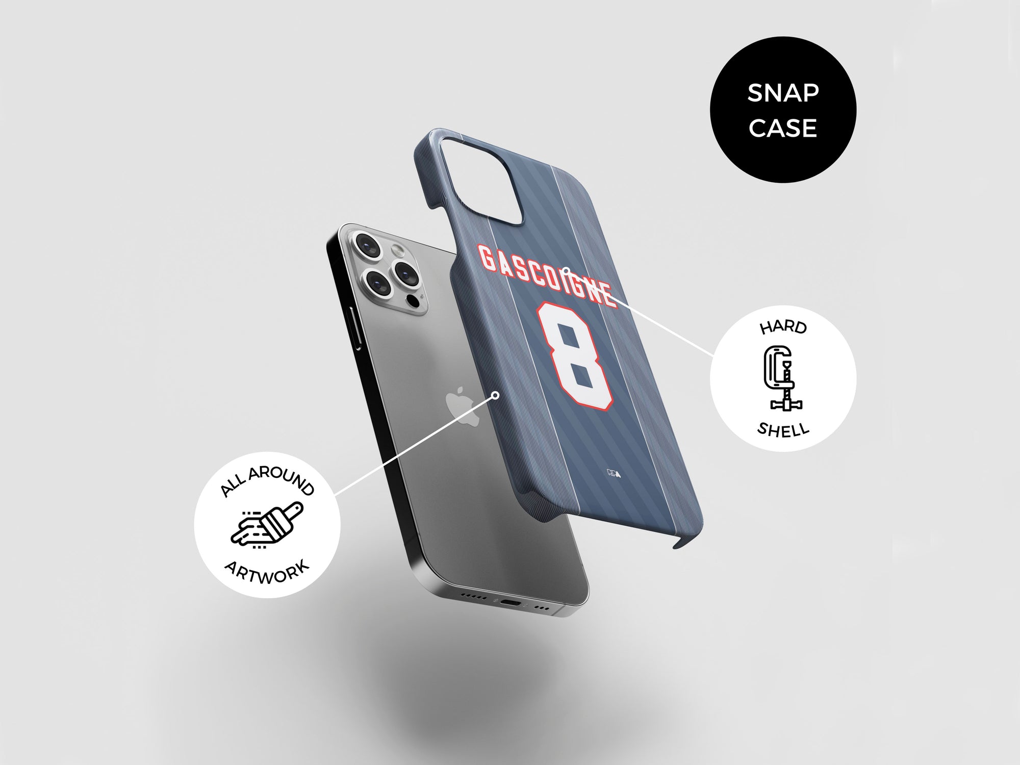 England England 1996 European Cup Away Kit Phone Case