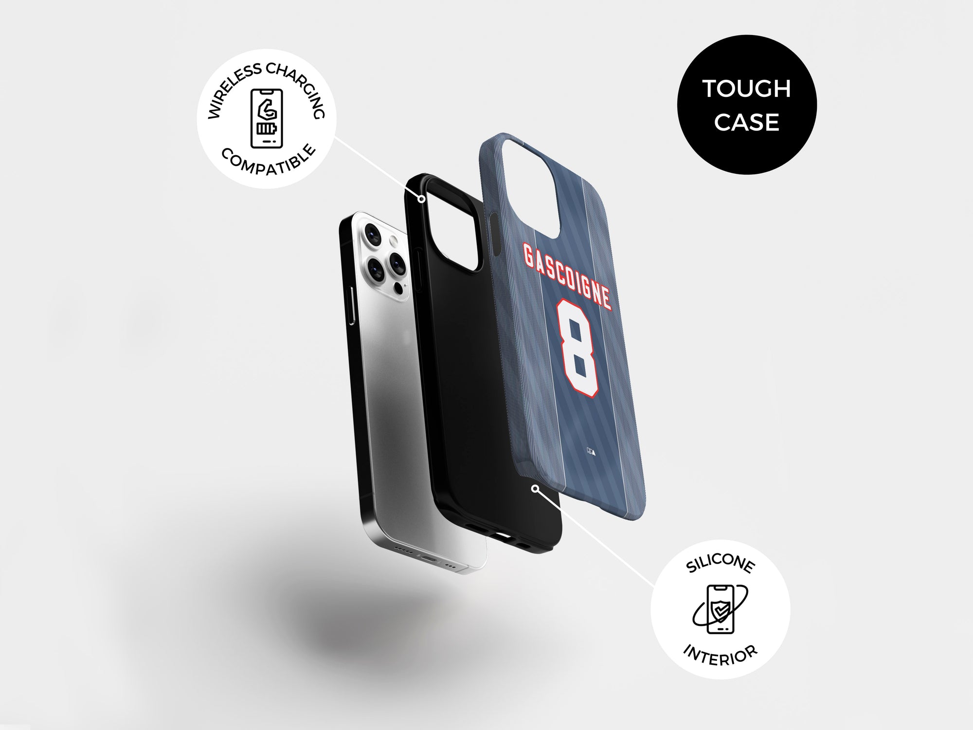 England England 1996 European Cup Away Kit Phone Case