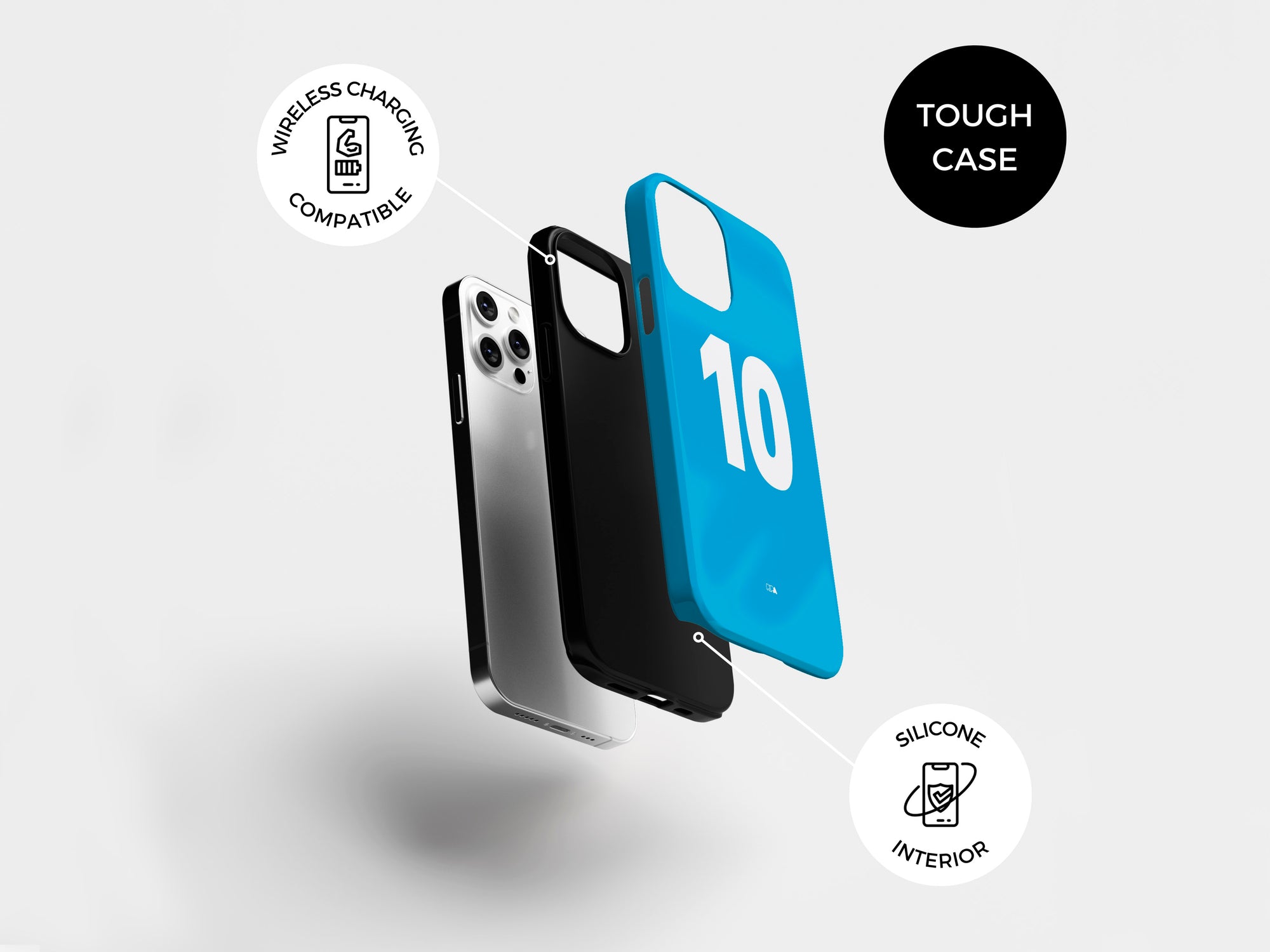 Napoli Gli Azzurri 1987-88 Home Kit Phone Case