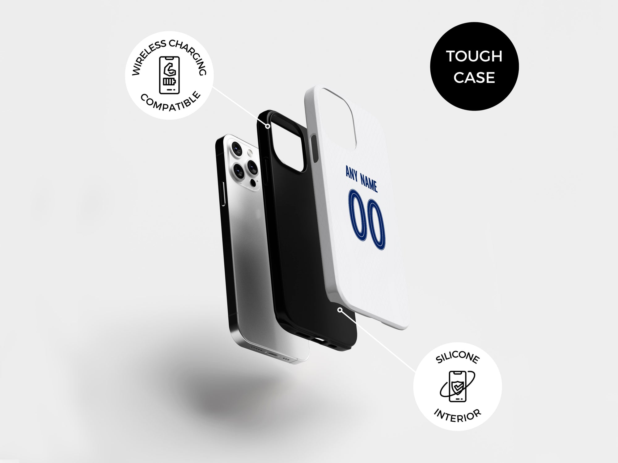London Blues The Blues 2022-23 Away Kit Phone Case