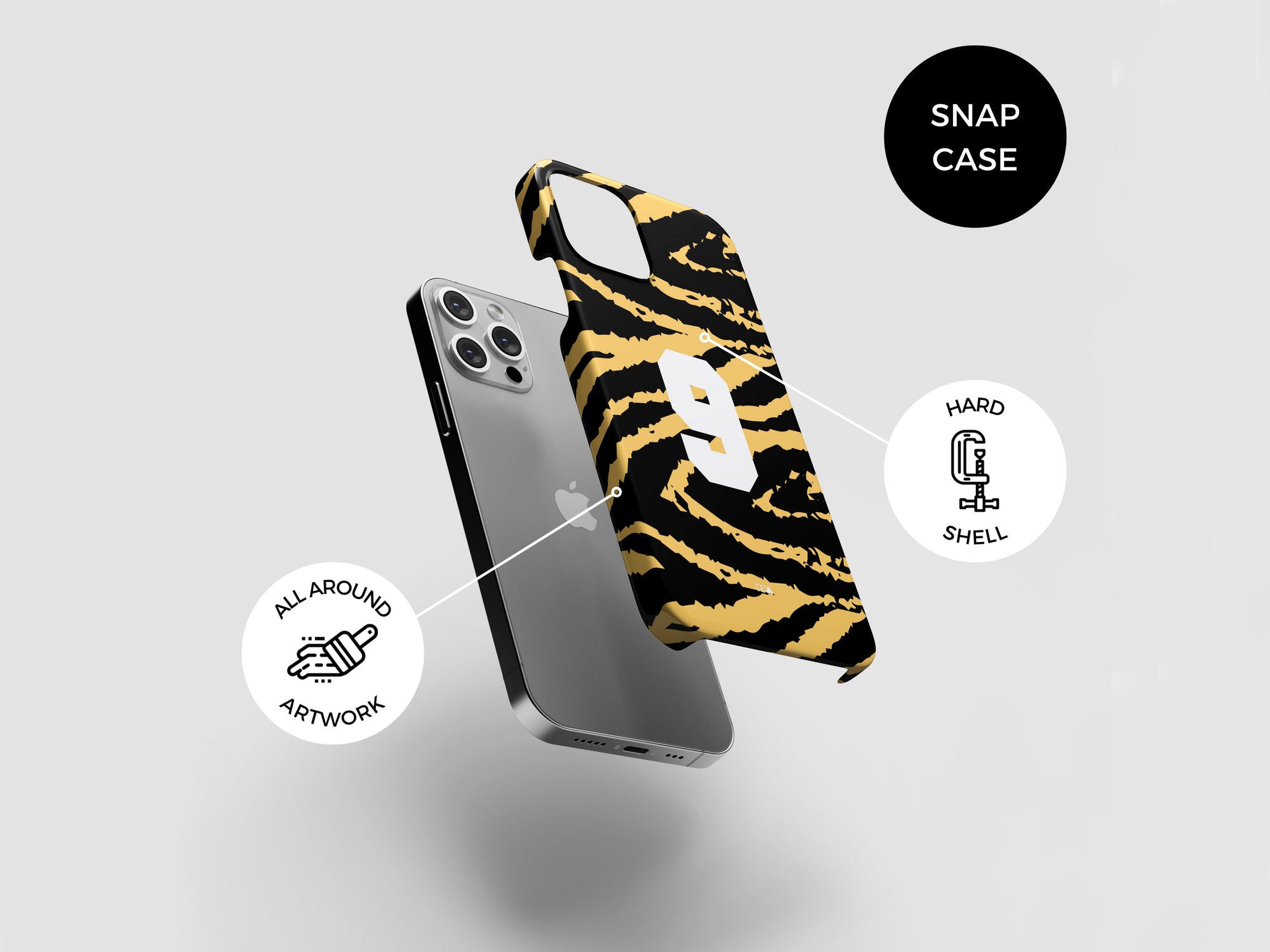 Hull The Tigers 1992-93 Home Kit Phone Case