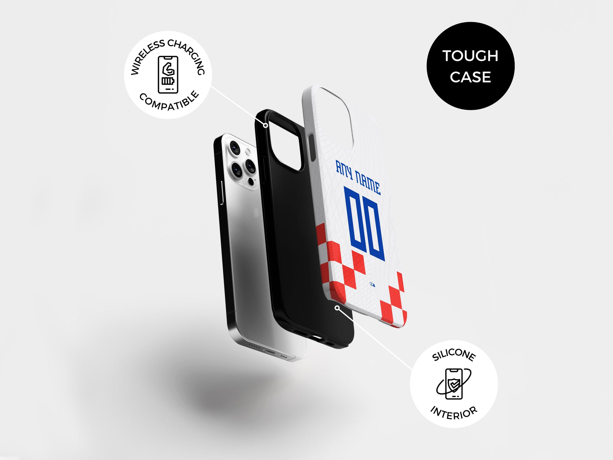 Croatia the Vatreni 2022 World Cup Home Kit Phone Case