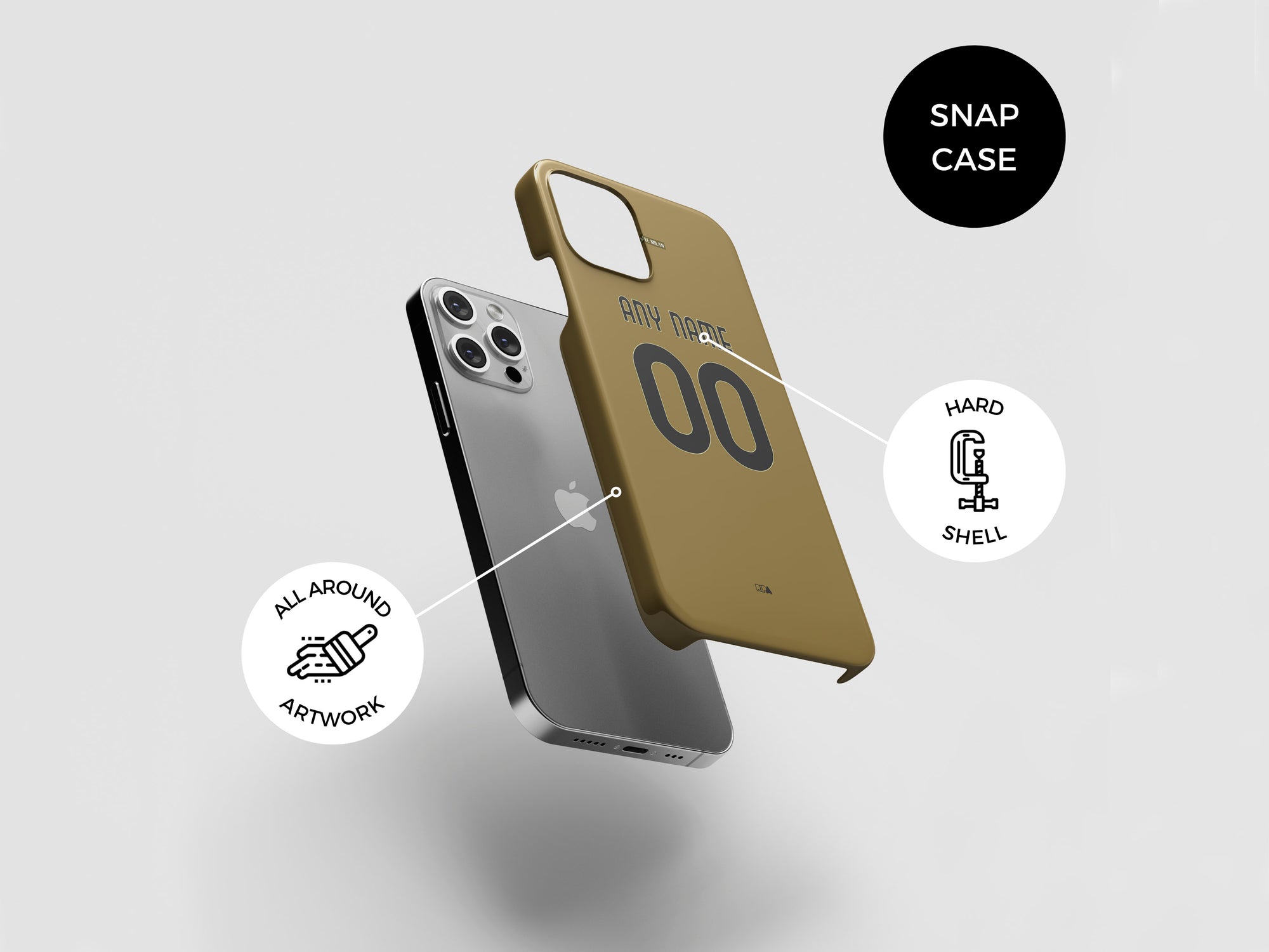Milan Rossoneri 2022-23 Third Kit Phone Case