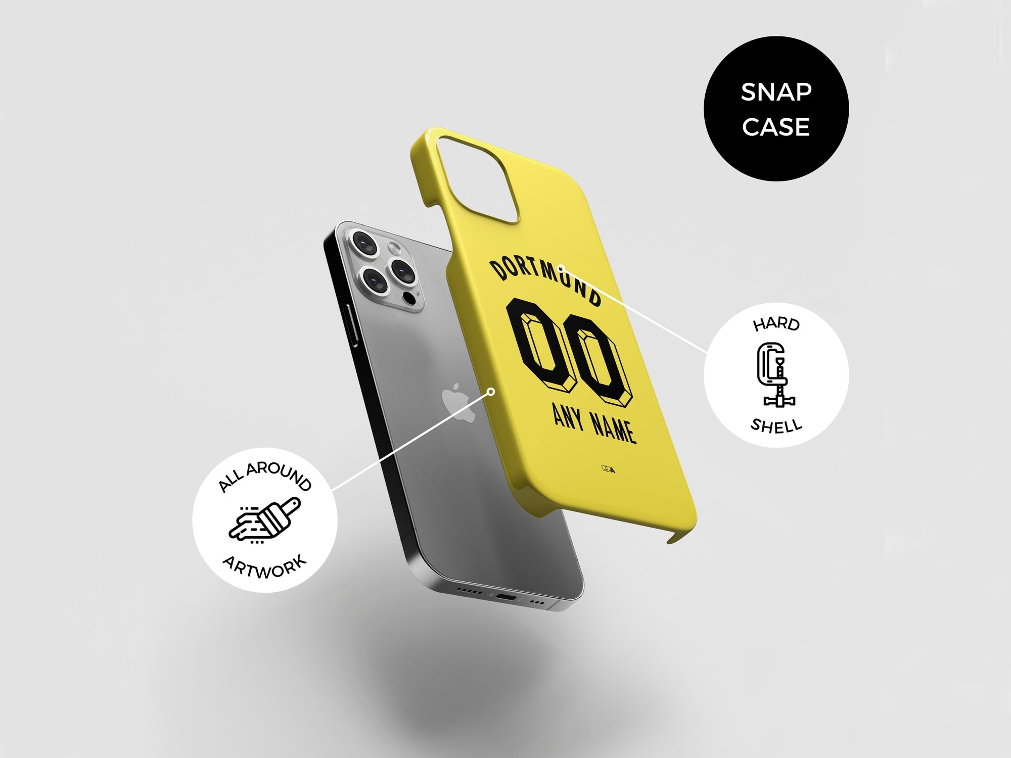 Dortmund BVB 2022-23 Home Kit Phone Case