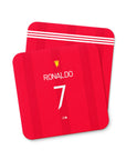 Manchester Red Devils 2021-22 Home Kit Coaster