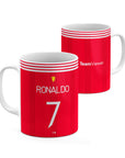 Manchester Red Devils Mug 2021-22 Home Kit